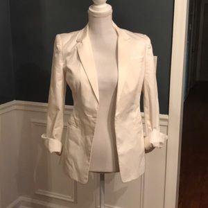 White blazer